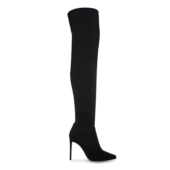 STEVE MADDEN thigh high stiletto heel boots - Picture 2 of 5